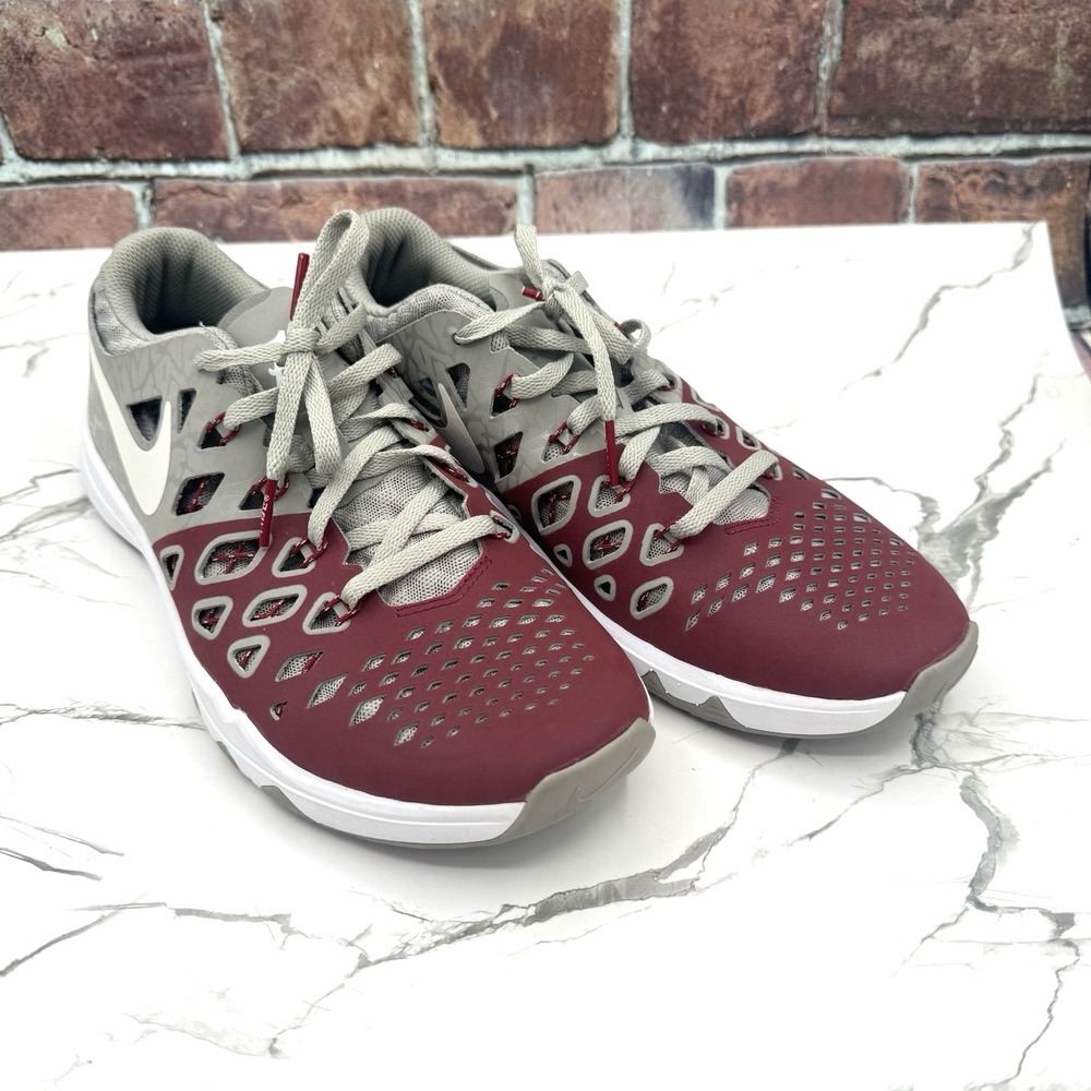 Nike‎ University Of Alabama Crimson Tide Sneakers Train Speed AMP Shoe Men's 7.5